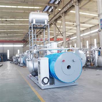 Vízszintes gáztüzelésű termikus olajkazán